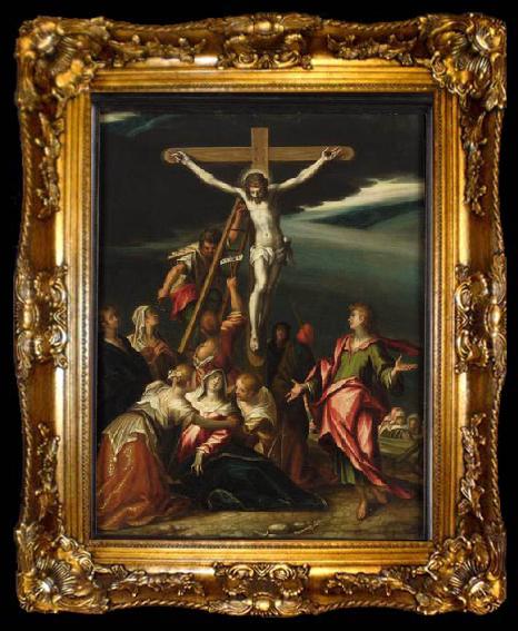 framed  Hans von Aachen Kreuzigung Christi, ta009-2